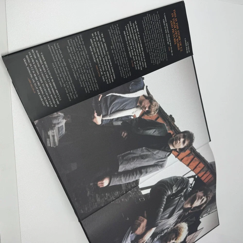 U2 by U2 Hardcover Book Bono The Edge Adam Clayton Larry Mullen Jr HarperCollins